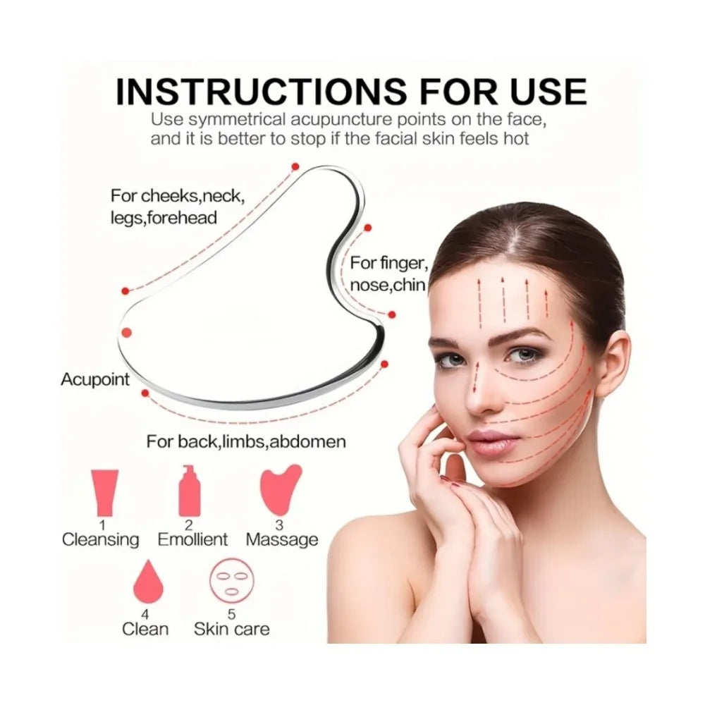 Ice Face Roller and Gua Sha Set